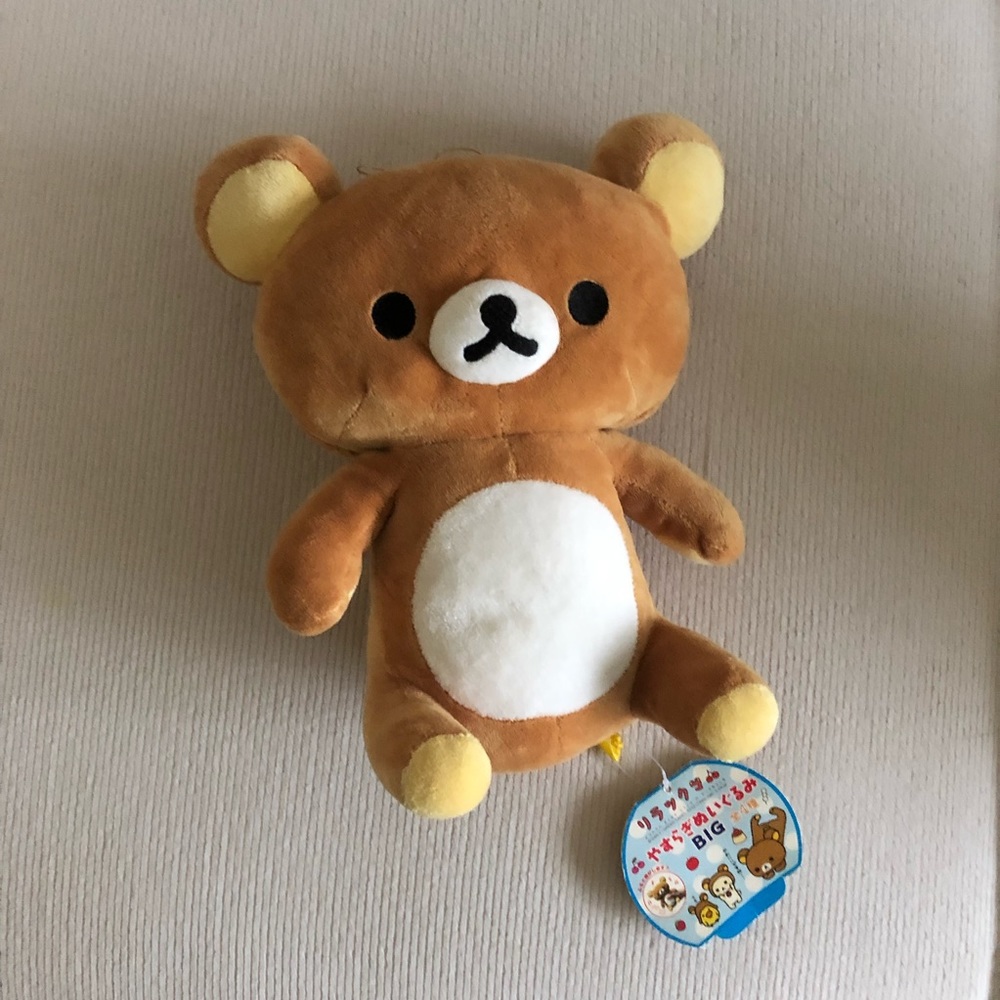 NWT Auth Rilakkuma plush toy
